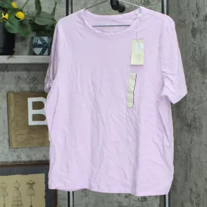Universal Thread Women's Short Sleeve T-Shirt Tee Chalk Violet Purple XL