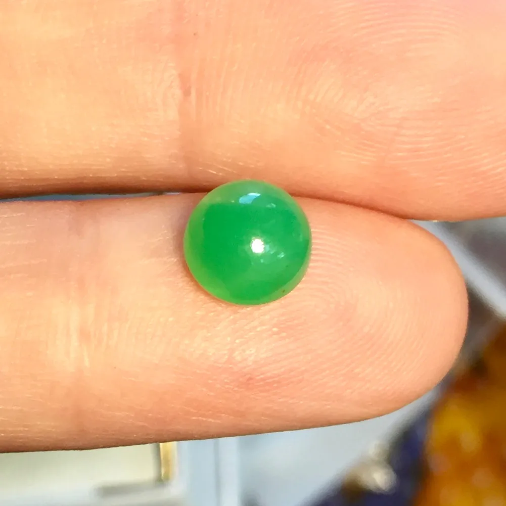 USE 1.92 ct. Marlborough Green, Australia Chrysoprase, 1.92 ct. Top Color, Exquisite, Finest Quality In Real Marlborough Mine No Longer Produces
