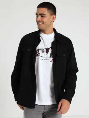 Utility Shacket - Black