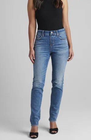 Valentina High Rise Straight Leg Pull-On Jeans