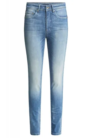 Vaqueros Push In Secret Glamour skinny tejido ligero