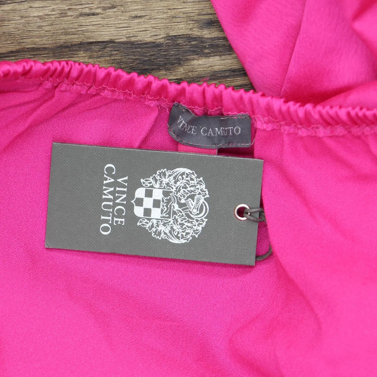 Vince Camuto Womens Off The Shoulder Ruffle Top 9122163 9122163 Hot Pink XL