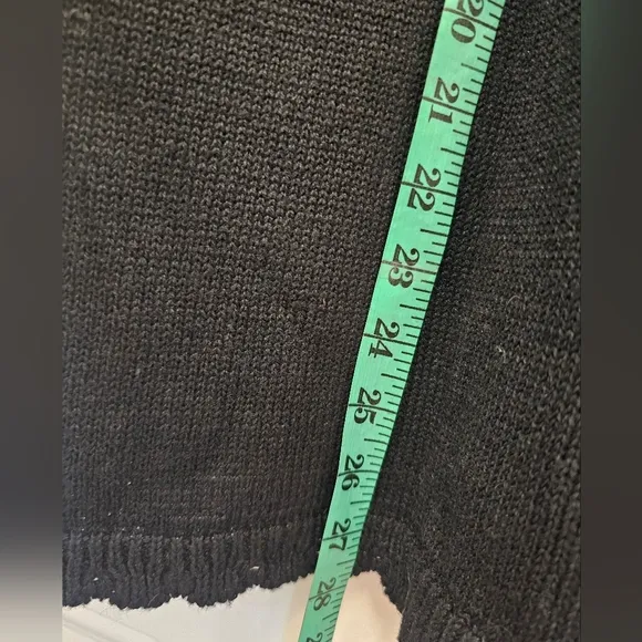 Vintage, knit, black, Victoria, embroidered, casual, sweater, 90s, 2000s, barbie