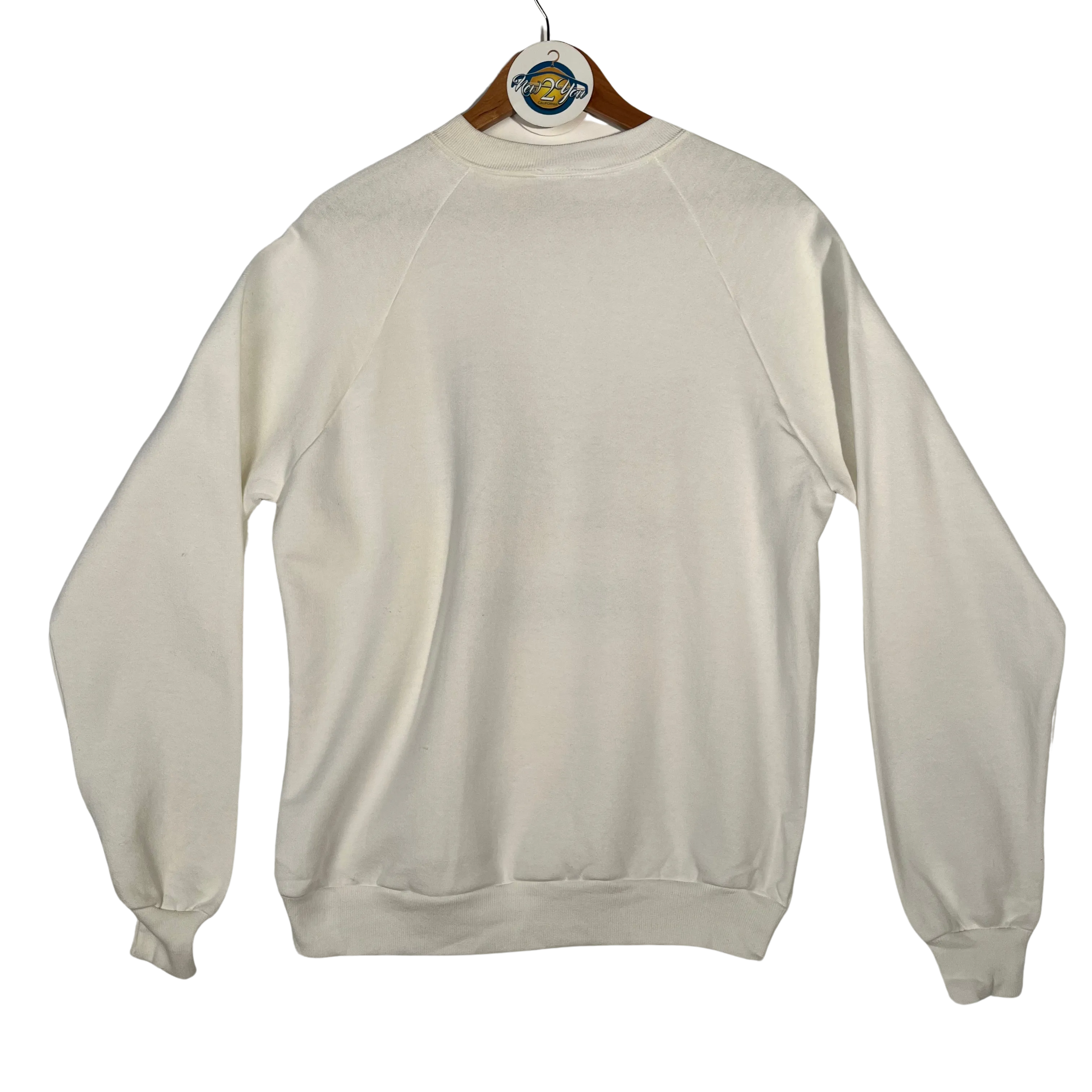 VTG '35 Years Of Disneyland' Crewneck Sweater - White