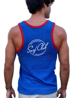 WBZ Surf Club Ringer Tank Top