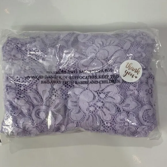 We are HAH NWT Comin' In HAHT Lace Bodysuit Lavender - Size S
