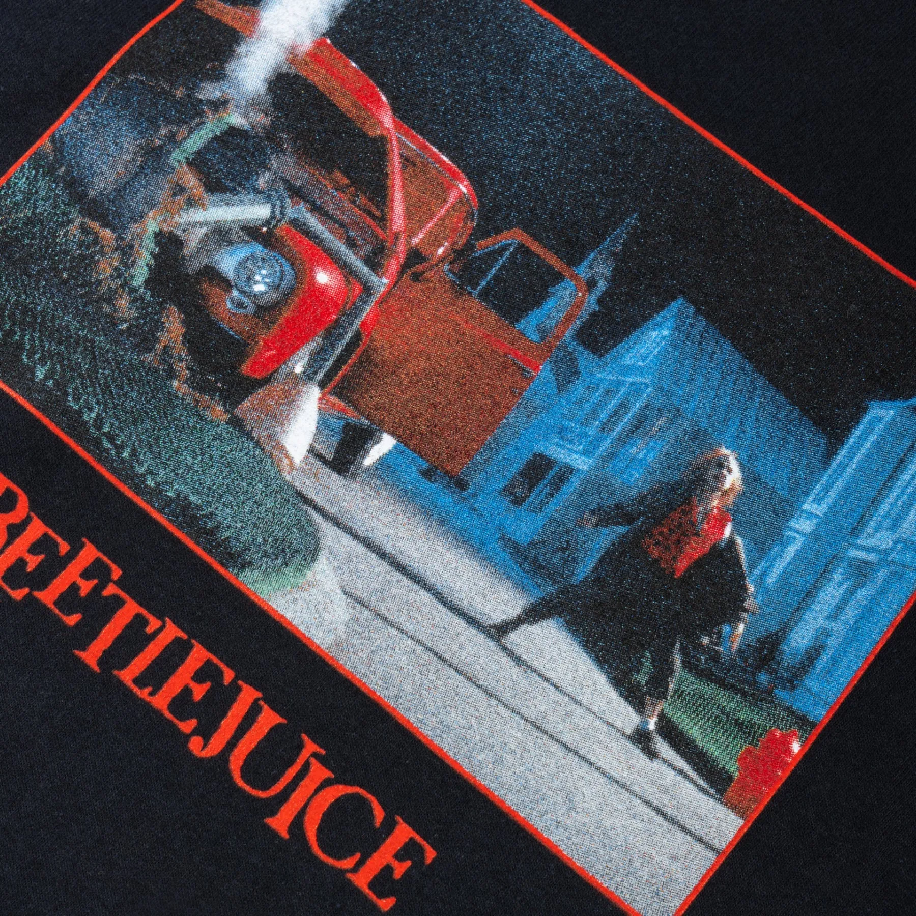 Welcome X Beetlejuice Tombstone Tee - Black