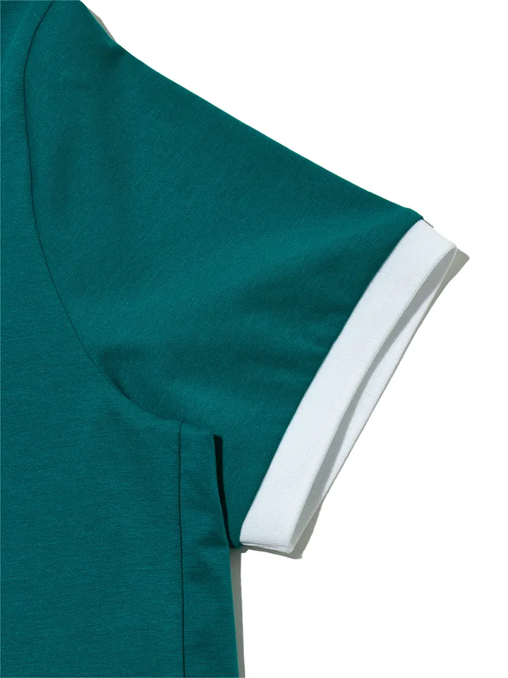 WideAngle: CO Print Ringer Round T-Shirt L - 3 Colors