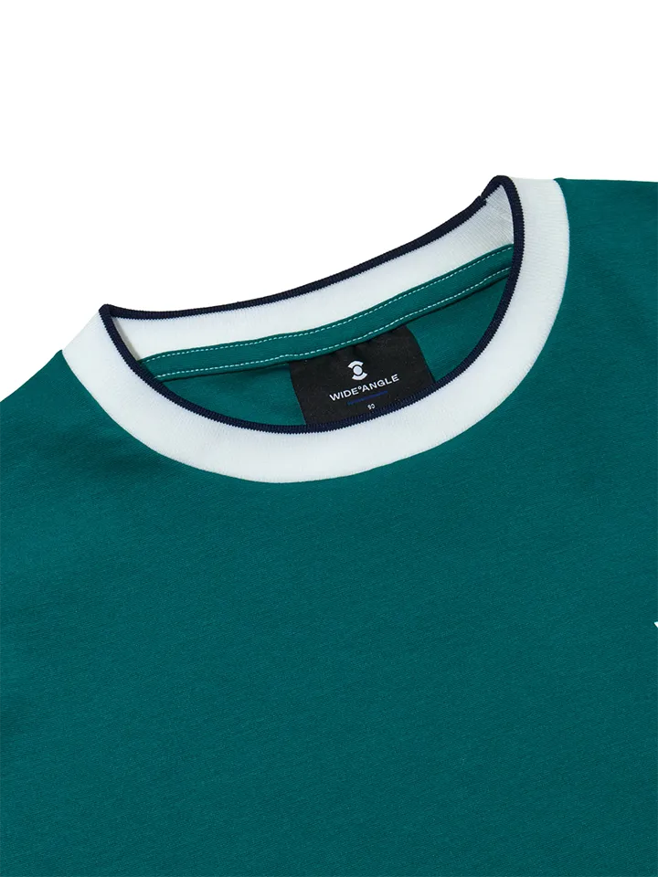 WideAngle: CO Print Ringer Round T-Shirt L - 3 Colors