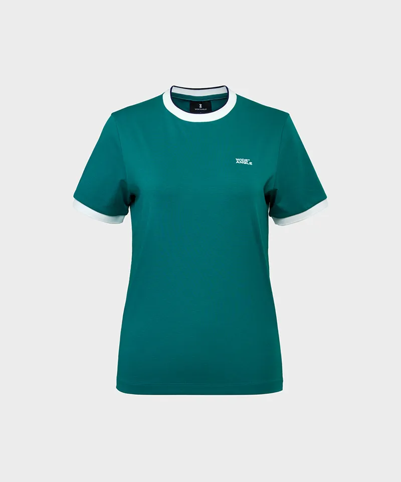 WideAngle: CO Print Ringer Round T-Shirt L - 3 Colors