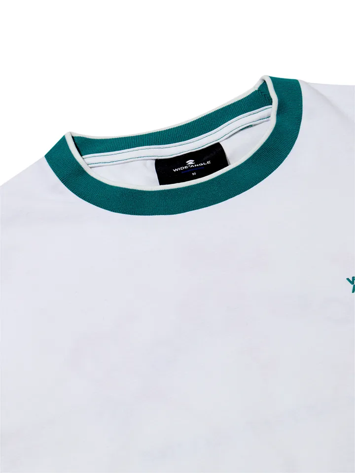 WideAngle: CO Print Ringer Round T-Shirt L - 3 Colors