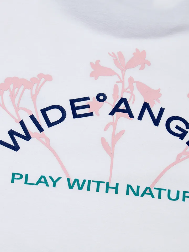 WideAngle: CO Print Ringer Round T-Shirt L - 3 Colors