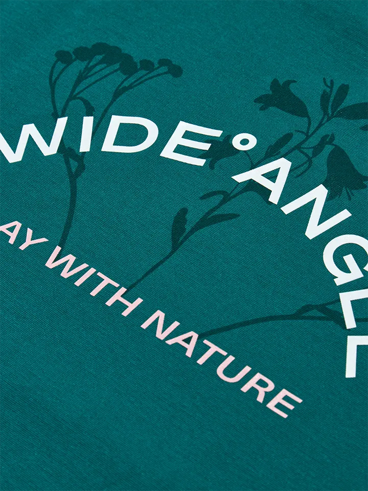 WideAngle: CO Print Ringer Round T-Shirt L - 3 Colors