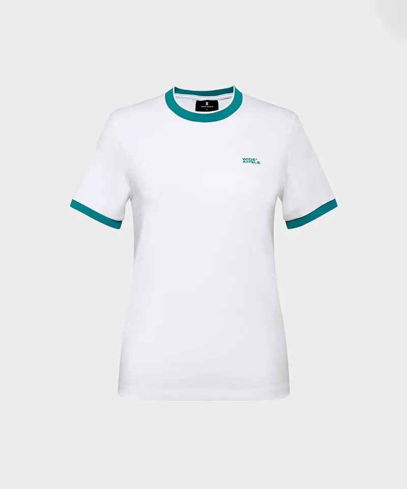WideAngle: CO Print Ringer Round T-Shirt L - 3 Colors