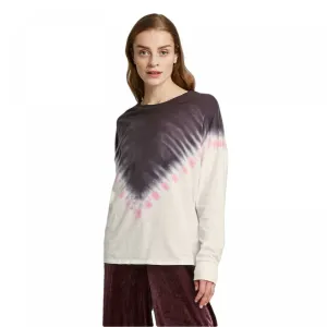Wild Fable Women's Long Sleeve Crewneck Tie-Dye T-Shirt