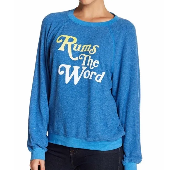 Wildfox- Rums The Word Sweatshirt- Size Small