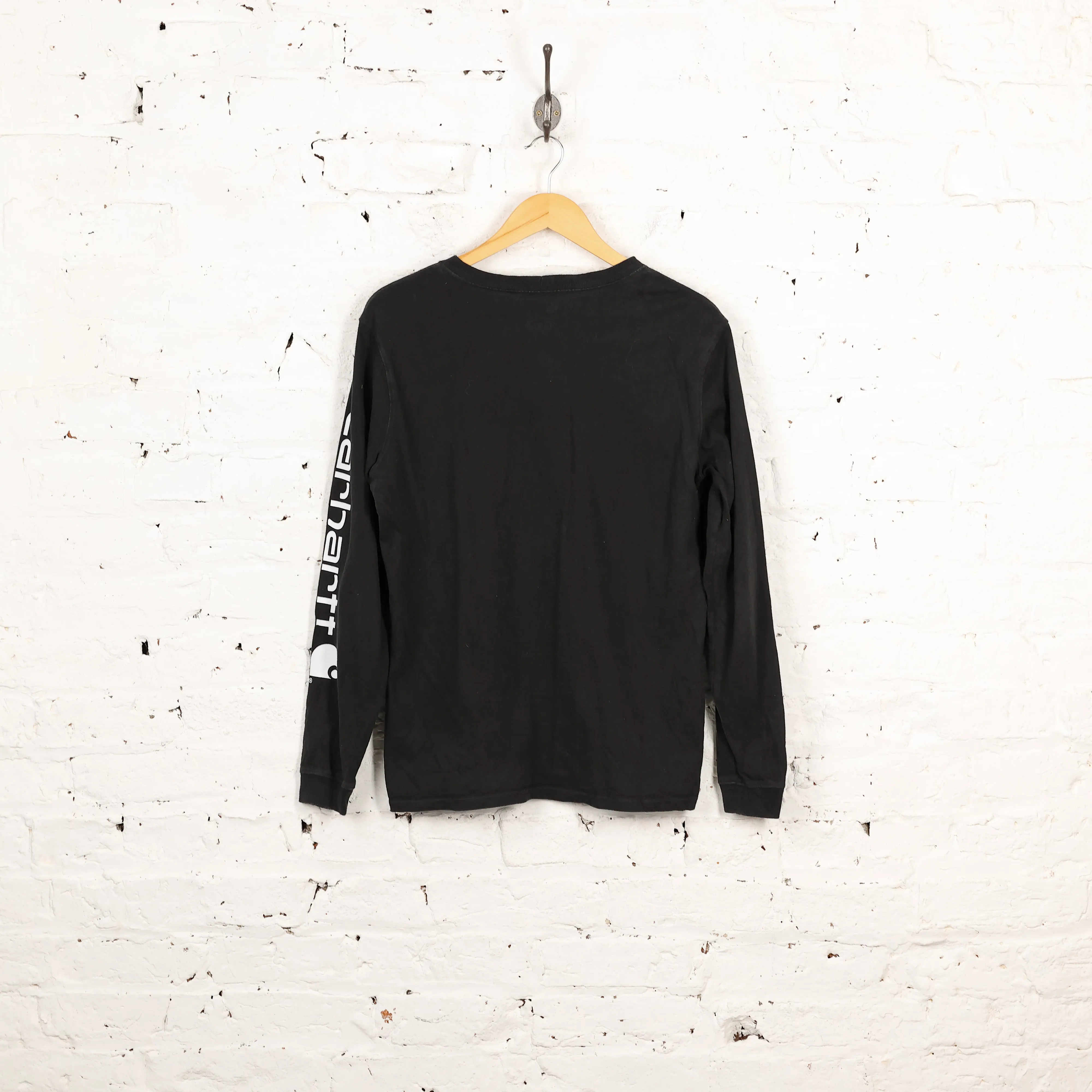 Womens Carhartt Long Sleeve T Shirt - Black - Womens M