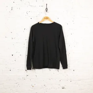 Womens Carhartt Long Sleeve T Shirt - Black - Womens M