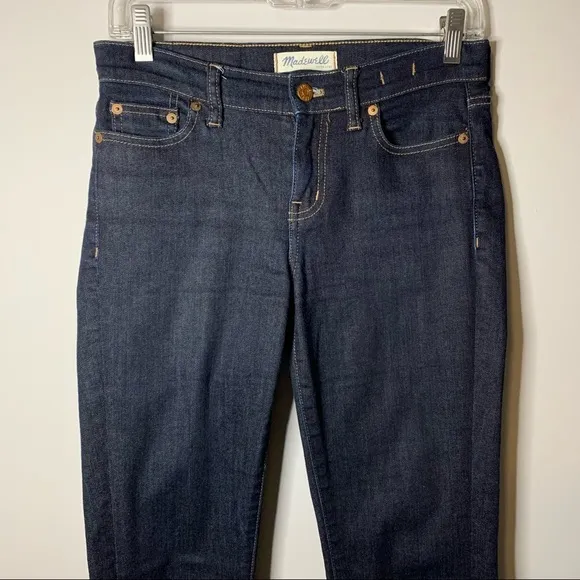 Women’s Madewell dark wash Alley straight leg jeans size 26