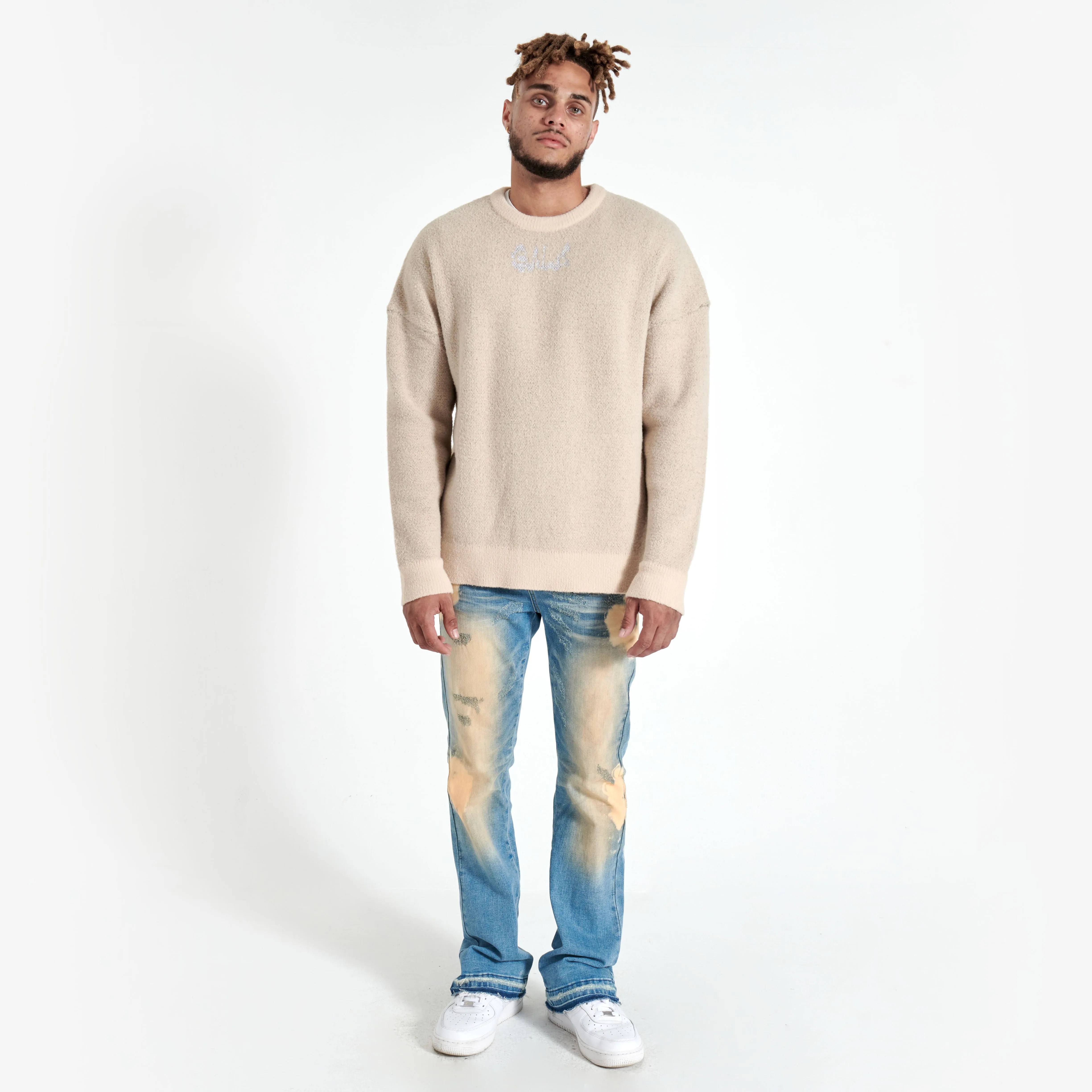 WONDER MOHAIR SWEATER (PEARL)