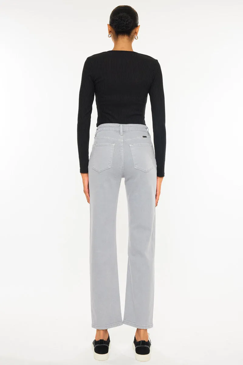 Zandria Ultra High Rise 90's Straight Leg Jeans