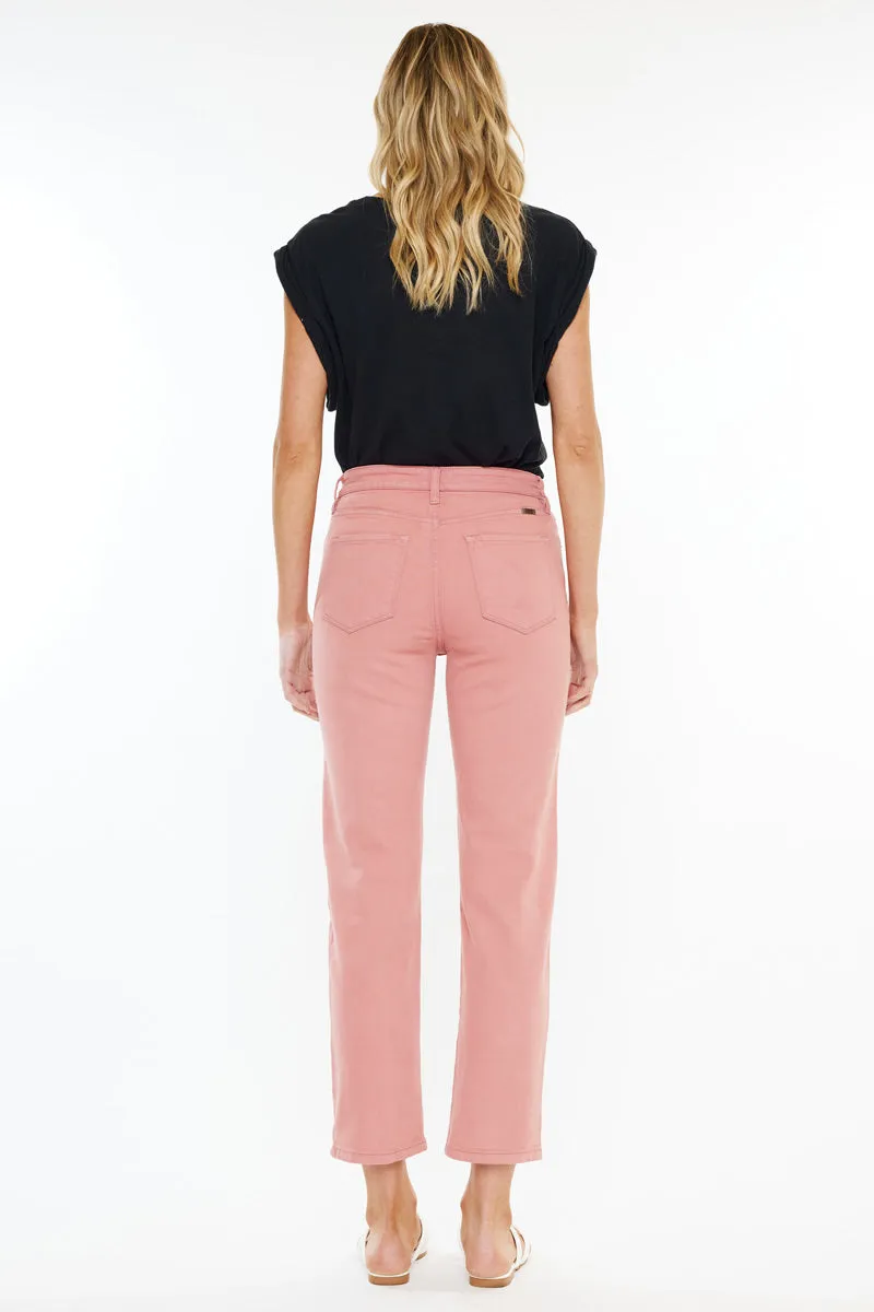 Zandria Ultra High Rise 90's Straight Leg Jeans
