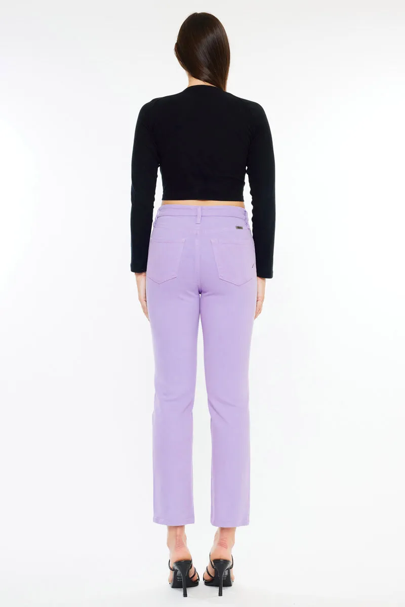 Zandria Ultra High Rise 90's Straight Leg Jeans