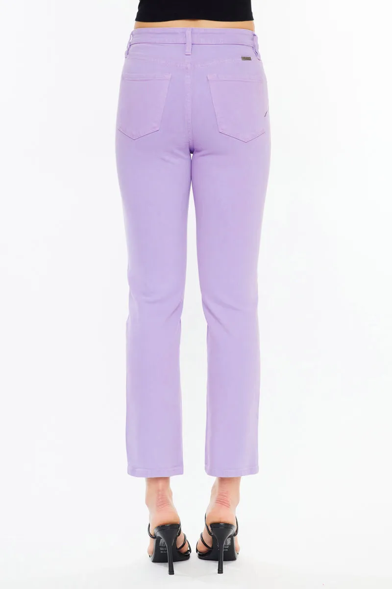 Zandria Ultra High Rise 90's Straight Leg Jeans