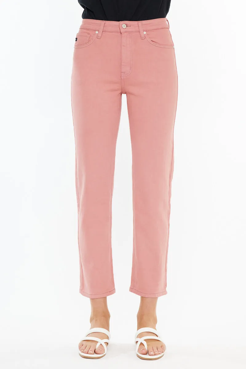 Zandria Ultra High Rise 90's Straight Leg Jeans