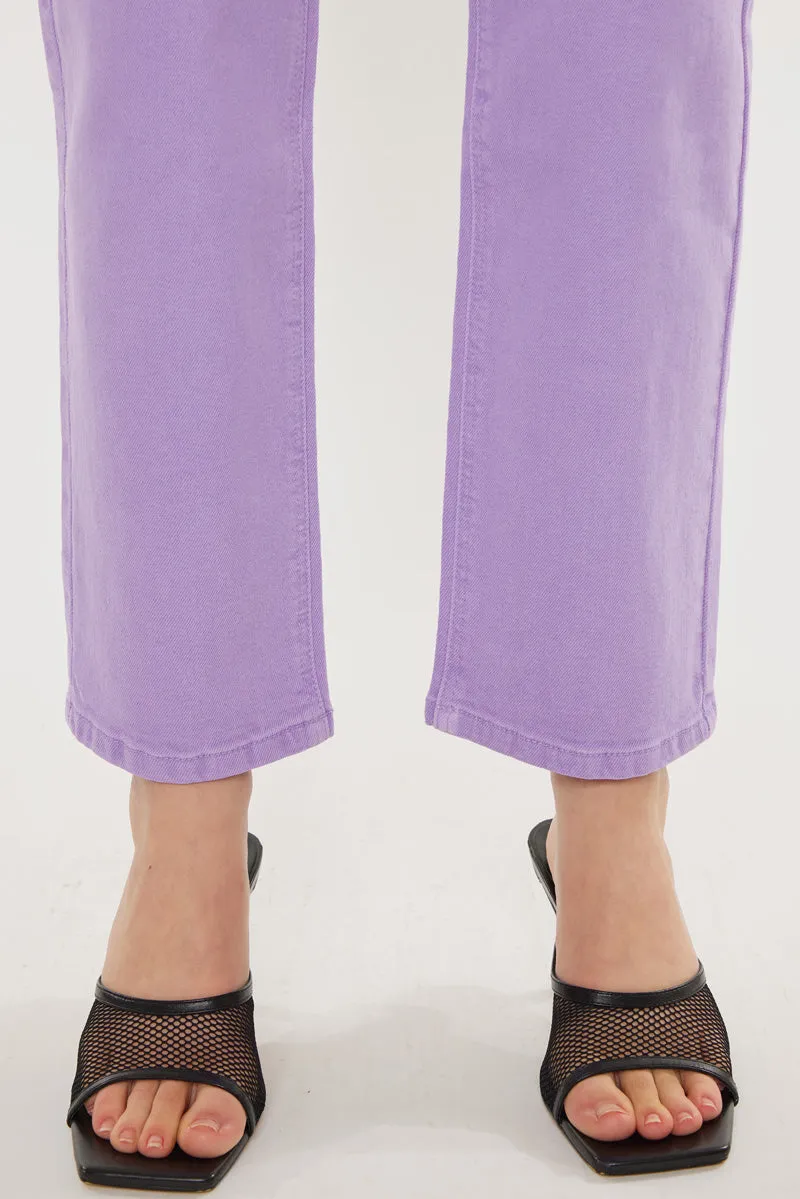 Zandria Ultra High Rise 90's Straight Leg Jeans