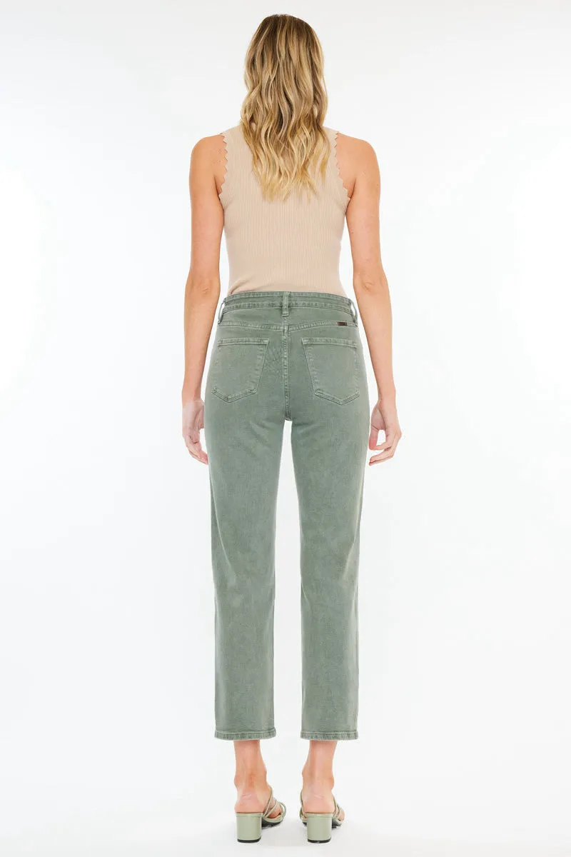 Zandria Ultra High Rise 90's Straight Leg Jeans