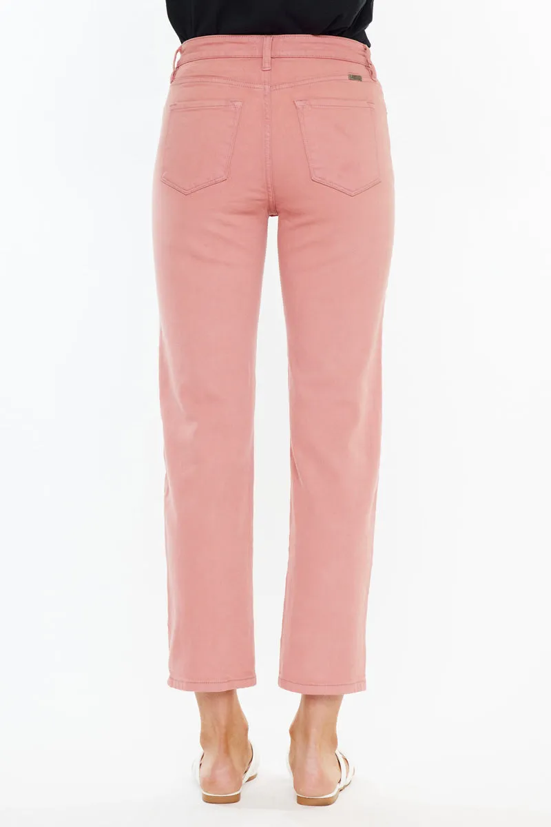 Zandria Ultra High Rise 90's Straight Leg Jeans