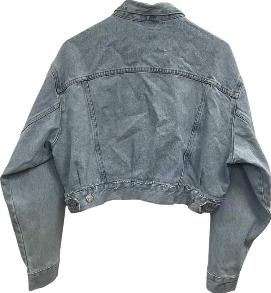 ZARA Blue Denim Jacket UK L