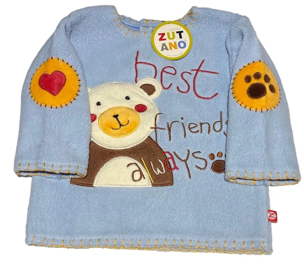 Zutano Best Friends Sweater 6-12 mo